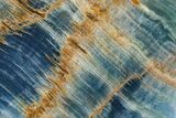 Polished Blue Calcite Slab - Argentina #264346-1